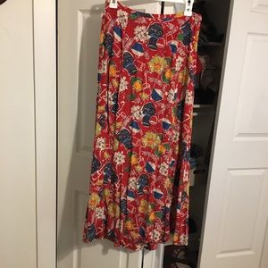 Fun summer maxi skirt